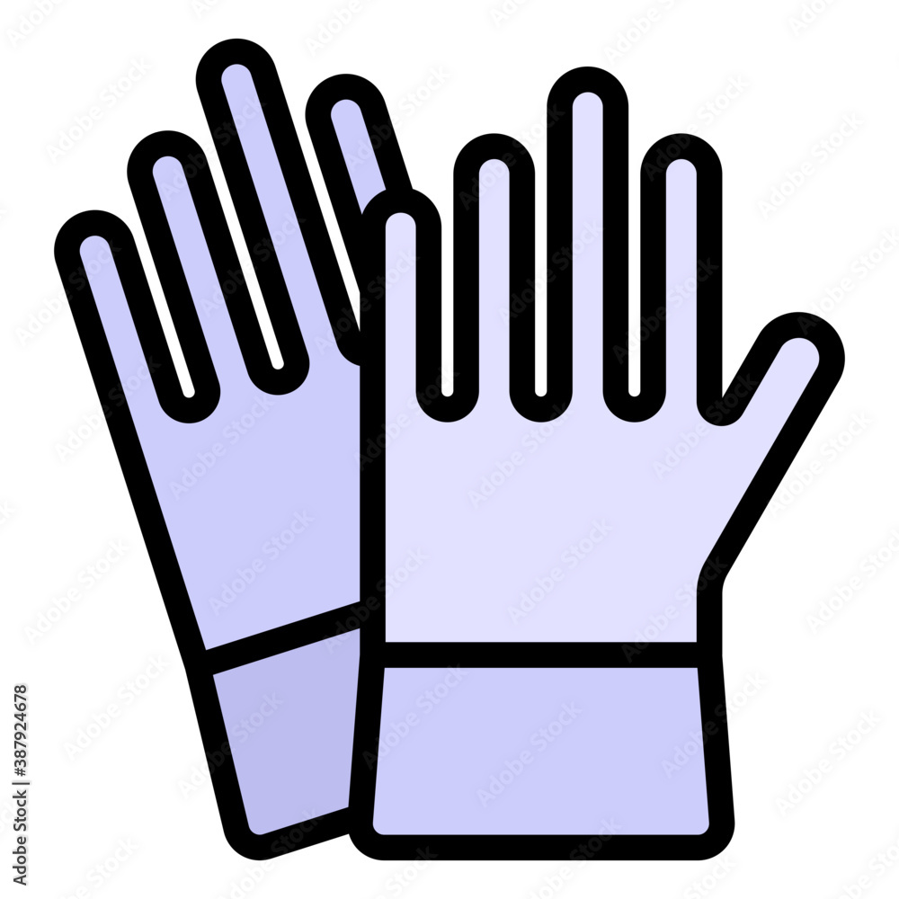 Sticker gloves