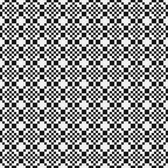 Abstract Cross Pattern Dots Logo generative computational art illustration