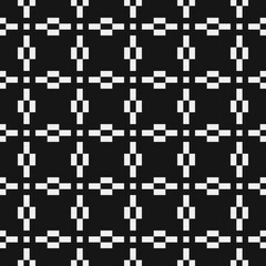 Abstract Cross Pattern Dots Logo generative computational art illustration
