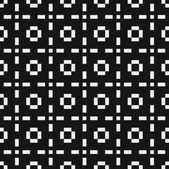 Abstract Cross Pattern Dots Logo generative computational art illustration