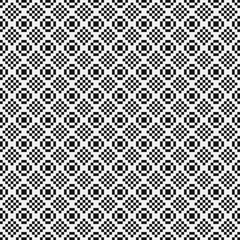 Abstract Cross Pattern Dots Logo generative computational art illustration