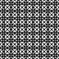 Fototapeta premium Abstract Cross Pattern Dots Logo generative computational art illustration