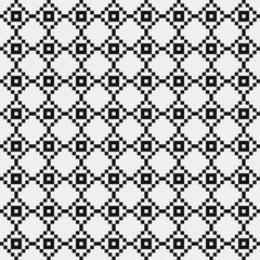 Abstract Cross Pattern Dots Logo generative computational art illustration