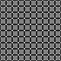 Abstract Cross Pattern Dots Logo generative computational art illustration