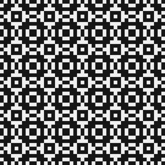 Abstract Cross Pattern Dots Logo generative computational art illustration