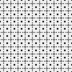 Abstract Cross Pattern Dots Logo generative computational art illustration