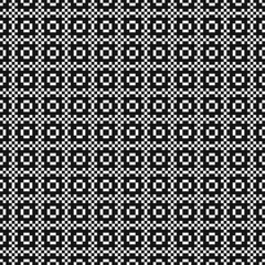 Abstract Cross Pattern Dots Logo generative computational art illustration
