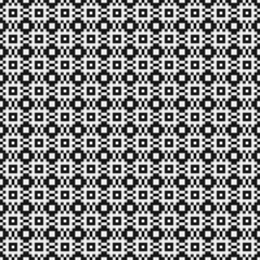 Abstract Cross Pattern Dots Logo generative computational art illustration