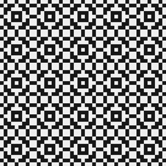 Abstract Cross Pattern Dots Logo generative computational art illustration