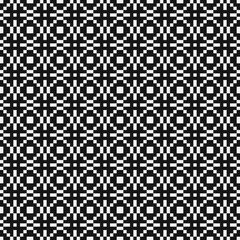 Abstract Cross Pattern Dots Logo generative computational art illustration