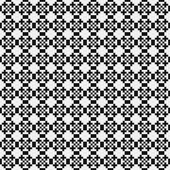 Abstract Cross Pattern Dots Logo generative computational art illustration