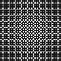 Abstract Cross Pattern Dots Logo generative computational art illustration