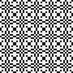 Fototapeta premium Abstract Cross Pattern Dots Logo generative computational art illustration