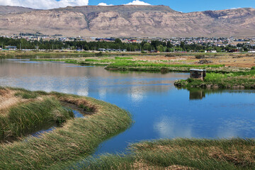 Laguna Nimez Reserva in El Calafate, Patagonia, Argentina