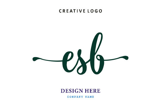 ESB lettering logo is simple, easy to understand and authoritative
