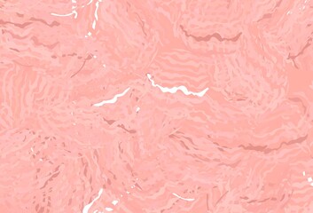 Fototapeta premium Light Red vector background with bent lines.
