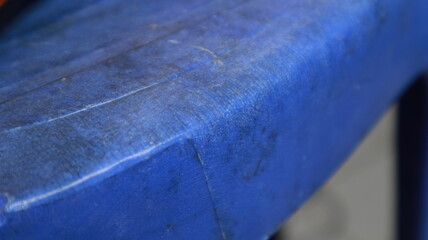 close up of blue drops