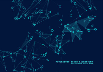 Science gene cells background