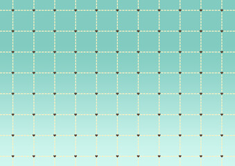 ハート 背景 チョコミント