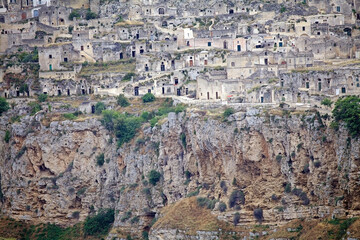Obraz premium Sasso Caveoso at the Sassi of Matera, Matera, Italy