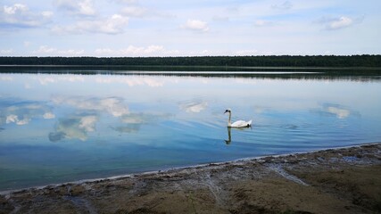lake and sky