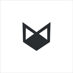 illustration logo fox icon vector