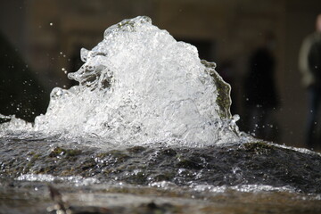 Fontaine de l'Abbaye cistercienne de Fontenay en Bourgogne
