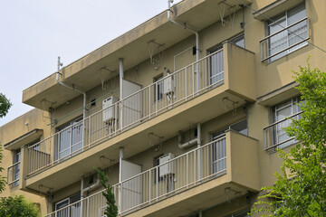 千里ニュータウン新千里西町（大阪府豊中市）の府公社新千里西町団地