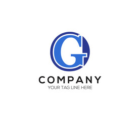 G Alphabet Modern Logo Design Concept