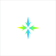 illustration logo templet icon star