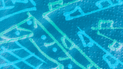 Chevron Wallpaper. Watercolor Diagonal. 