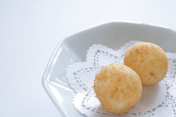 Chinese food, deep fried dumpling for yum cha food