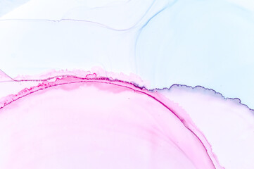 Alcohol Inks Texture. Pastel Oil Page. Watercolor 