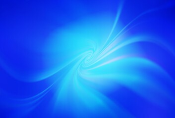 Fototapeta premium Light BLUE vector colorful blur backdrop.