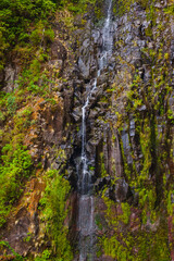 Waterfall in Risco levada - Madeira Portugal