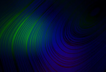 Fototapeta premium Dark Blue, Green vector abstract layout.
