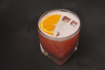 glass of orange juice