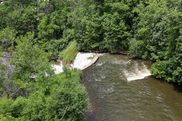 Medina Falls at Medina, New York