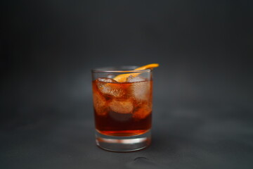 cola with ice