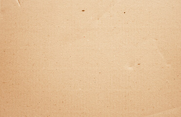 Fototapeta na wymiar Brown paper box or Corrugated cardboard sheet texture 
