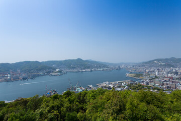 Fototapeta na wymiar 長崎市の展望