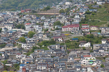 長崎の家並