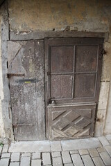 Maisons médiévales à colombages

