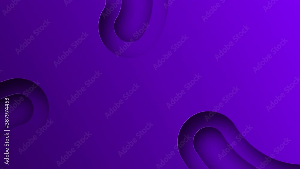 Poster abstract animation of circular lines. trendy style