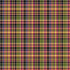 seamless tartan pattern, Stripe geometric multicolor plaid pattern background textile design