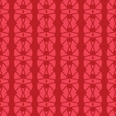 Vector seamless pattern texture background with geometric shapes, colored, red colors.