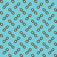 Vector seamless pattern texture background with geometric shapes, colored in blue, brown colors.