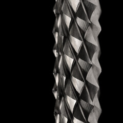Rotary file burr texture