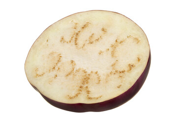 Purple round eggplant