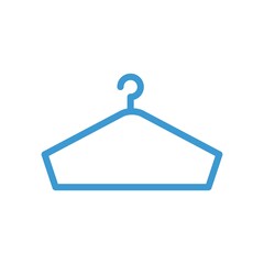 Hanger Flat Icon Vector Logo Template Illustration